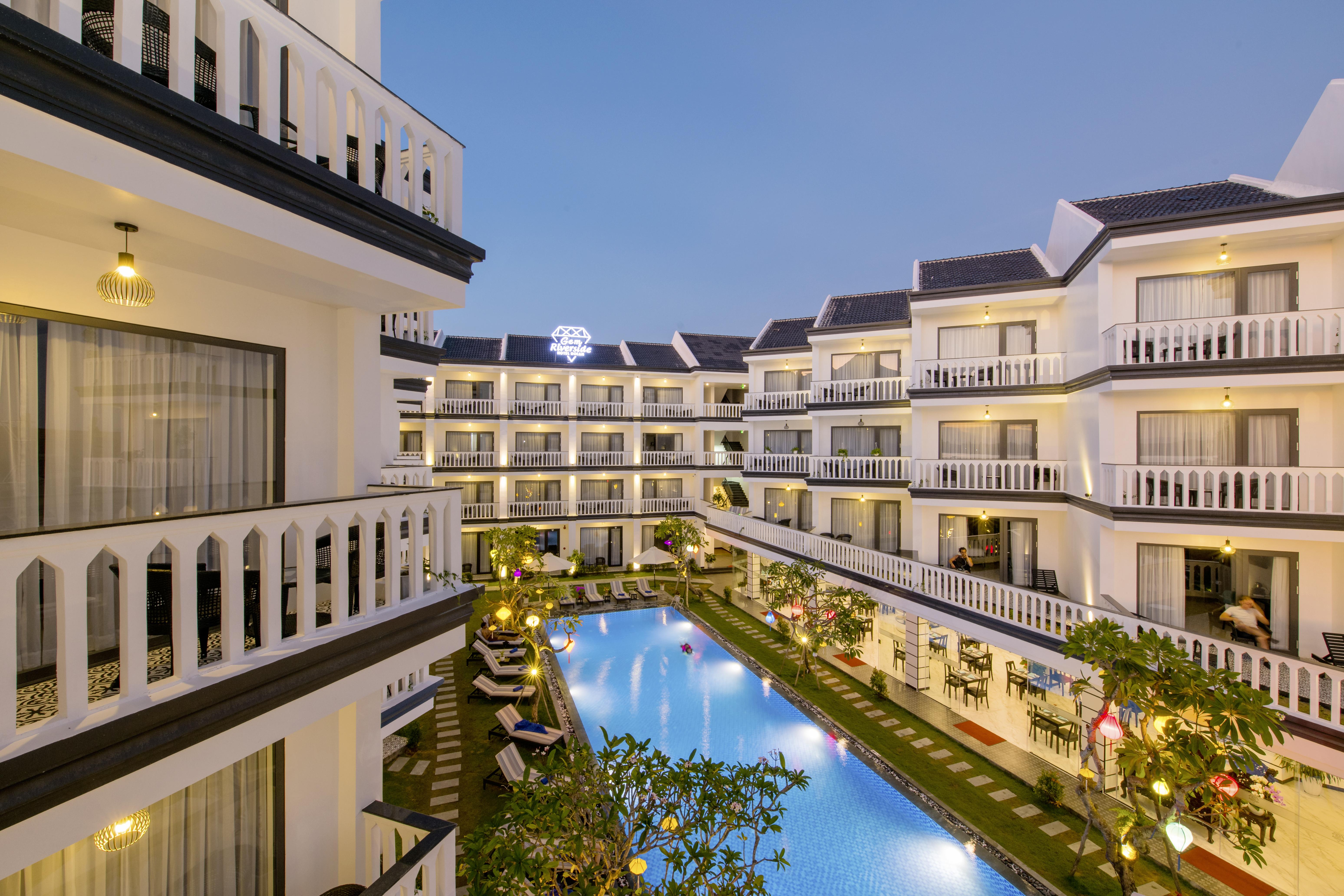 เจม ริเวอร์ไซด์ โฮเต็ล ฮอยอัน Hotel ภายนอก รูปภาพ