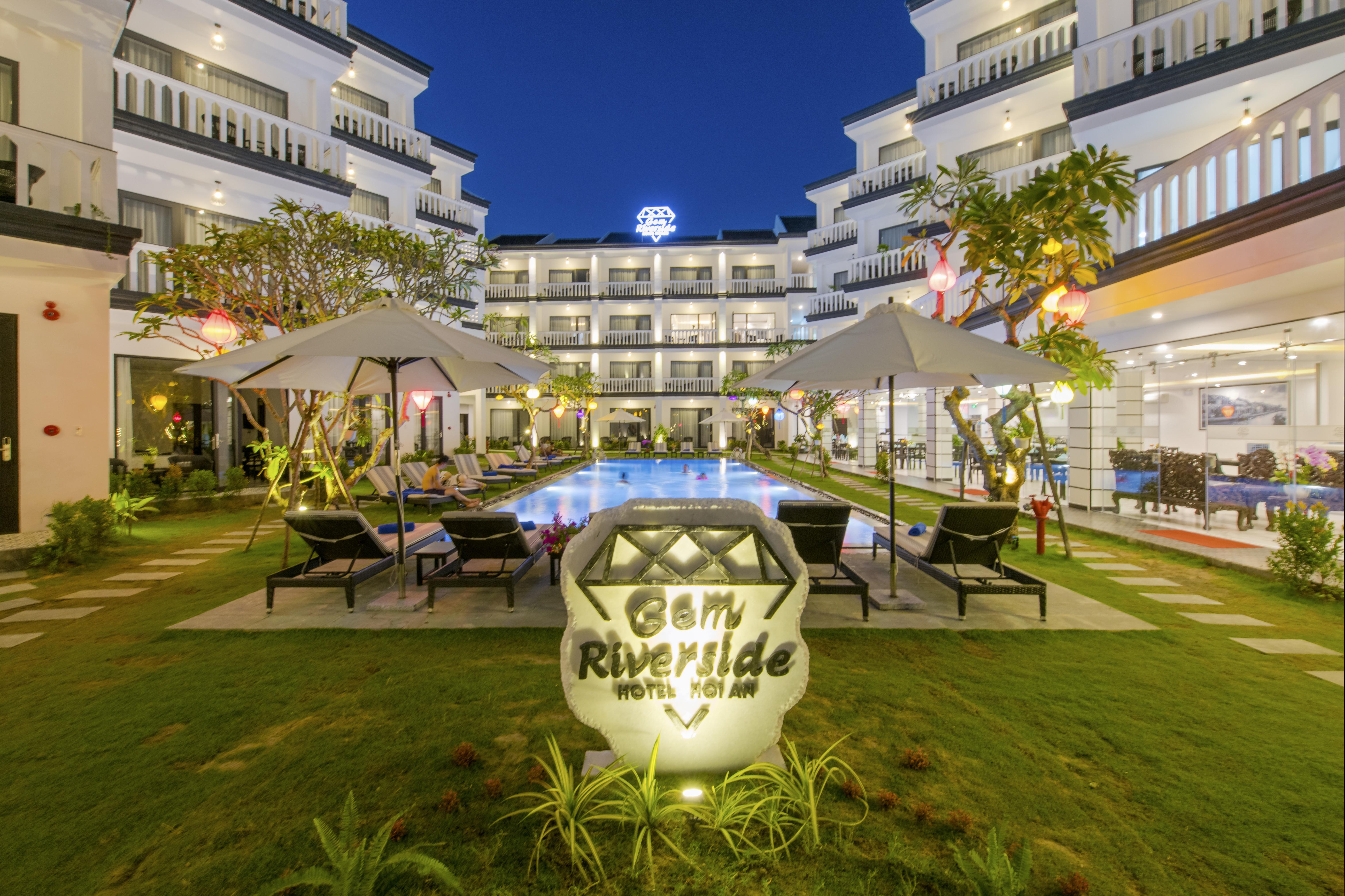 เจม ริเวอร์ไซด์ โฮเต็ล ฮอยอัน Hotel ภายนอก รูปภาพ