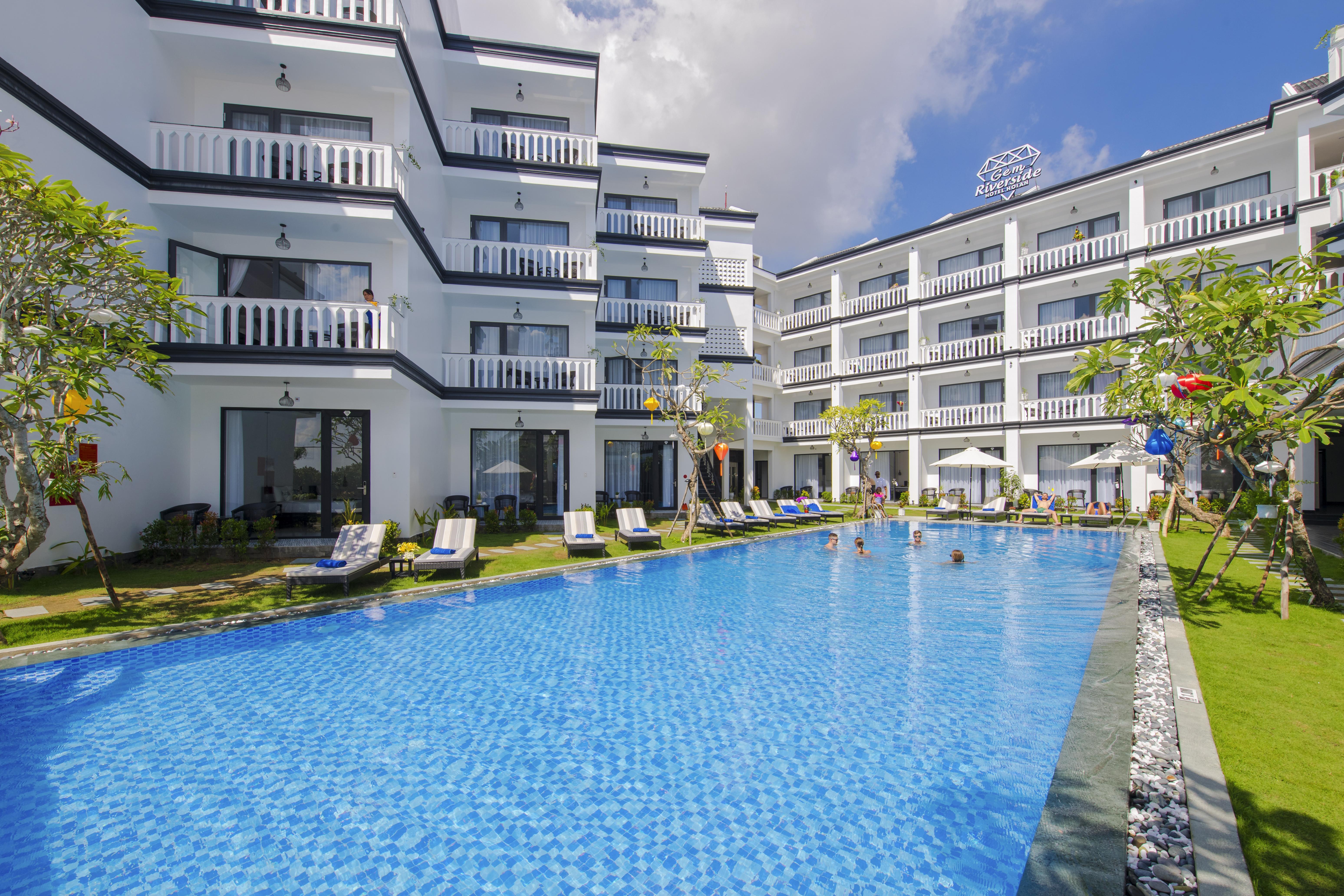 เจม ริเวอร์ไซด์ โฮเต็ล ฮอยอัน Hotel ภายนอก รูปภาพ