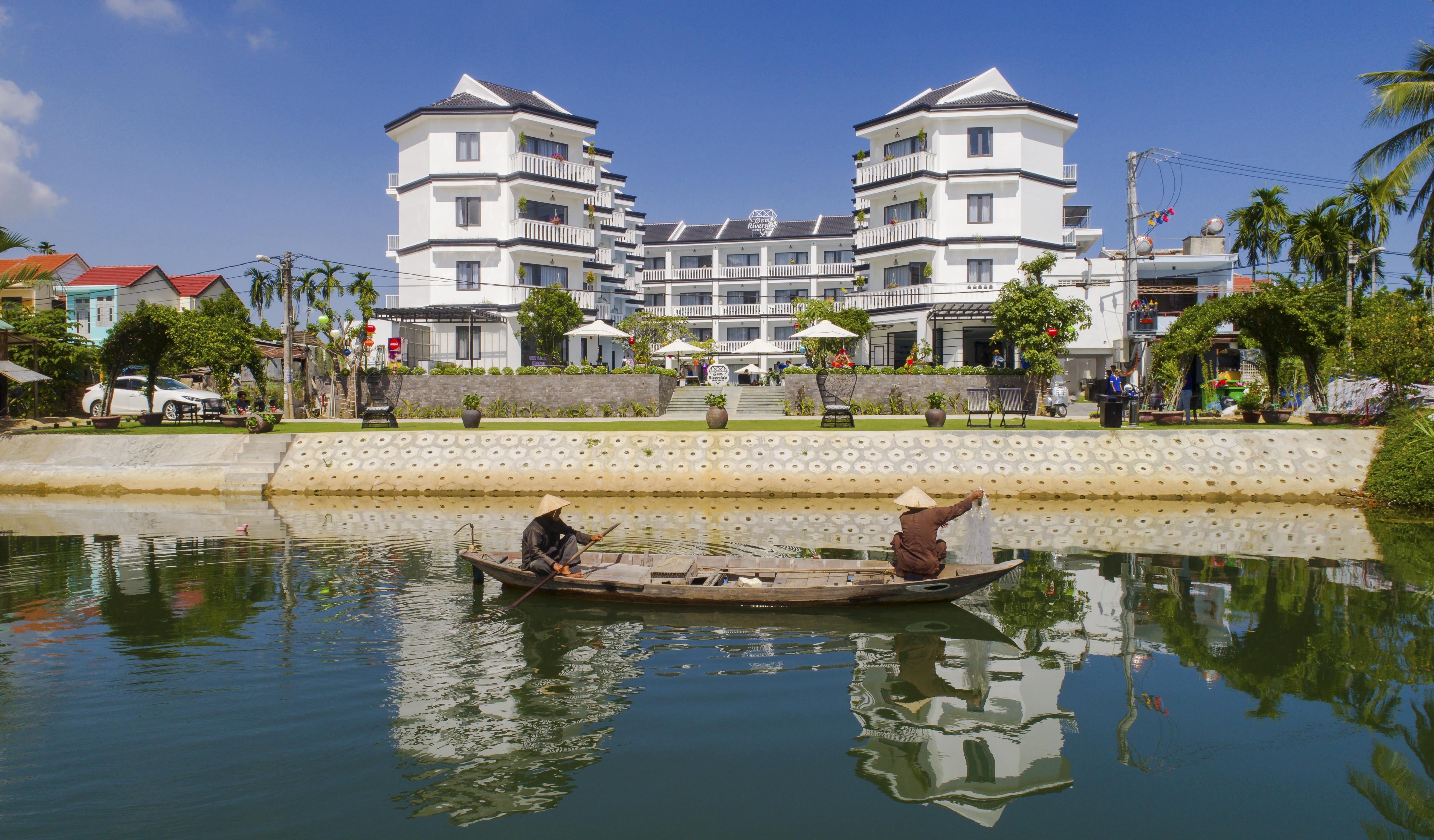 เจม ริเวอร์ไซด์ โฮเต็ล ฮอยอัน Hotel ภายนอก รูปภาพ